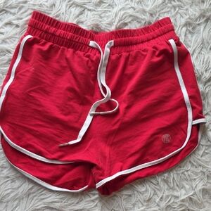 TYC Women’s Red Retro Athletic Drawstring Shorts